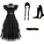 cheap Girls&#039; Costumes-Wednesday Addams Addams family Wednesday Dress Masquerade Women&#039;s Girls&#039; Movie Cosplay Cosplay Carnival Masquerade