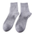 cheap Men&#039;s Socks-Men&#039;s 5 Pairs Crew Socks Mens Socks Black Red Color Plain Casual Daily Basic Mottled Medium Fall Winter Thermal