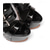 cheap Platform Sandals-Women's Black Patent Leather Platform Stiletto Heels – Sexy High Heel Sandals with Adjustable Buckle Straps for Parties and Special Occasions
