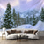 cheap Landscape Tapestry-Snow Window View Landscape Hanging Tapestry Wall Art Mountain Large Tapestry Mural Decor Photograph Backdrop Blanket Curtain Home Bedroom Living Room Decoration