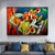 cheap People Paintings-Handmade Oil Painting Canvas Wall Art Decoration Famous Figure Abstract Music Concert for Home Decor Rolled Frameless Unstretched Painting