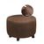 cheap Ottoman Cover-Round Velvet Ottoman Cover Folding Storage Stool Furniture Protector Soft Slipcover with Elastic Bottom Ottoman Cover