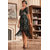 economico Abiti degli anni '20-set con vestito stile flapper fascia con piume guanti lunghi da opera collana orecchini bocchino bocchino da donna anni '20 ruggenti anni '20 ragazza flapper abiti da cocktail in maschera costume del