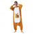 abordables Disfraz de Animal-Disfraz de carnaval 2026 Pijamas Kigurumi Disfraz de lujo Vestimenta Nocturna Animal Canguro Dibujos Cálido Disfraz divertido Confortable Adulto Unisexo Hombre y mujer Navidad Víspera de Todos los