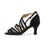 cheap Latin Shoes-Women&#039;s Latin Shoes Prom Professional Rumba Suede Shoes Heel Solid Color High Heel Peep Toe Buckle Adults&#039; Black