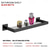 cheap Shower Caddy-Shower Caddy Bathroom Shelf Adorable Creative Contemporary Modern Stainless Steel Tempered Glass Metal 1PC - Bathroom Wall Mounted