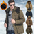 billige Jakker og frakker til herrer-menns vinter fleecejakke militær taktiske jakker tykkere varme jakker avtakbar hette vindjakke sports trenchcoats topp parka plus size fleece fôr multi lommer uformelt yttertøy brunt