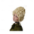 abordables Perruques historiques-Perruque de dame théâtre historique renaissance baroque rococo beehive Marie Antoinette perruques blondes platine