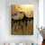 cheap People Paintings-Large Hand Painted black and gold painting Acrylic foil painting on canvas Wall Art  abstract art abstract painting gold firgure painting black painting Home Decoration Decor ready to hang or canvas
