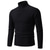 cheap Men&#039;s Pullover Sweater-Men&#039;s Pullover Sweater Jumper Turtleneck Sweater Knit Sweater Ribbed Knit Regular Knitted Plain Turtleneck Keep Warm Modern Contemporary Daily Wear Going out Clothing Apparel Fall Winter Black White