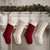 billige Strømper og holdere-Kabelstrikkede julestrømper, 18 tommer store peishengende strømper til julepynt, julegave