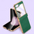 cheap Samsung Cases-Phone Case For Samsung Galaxy Z Flip 5 Back Cover Shockproof Genuine Leather