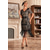 economico Abiti degli anni '20-set con vestito stile flapper fascia con piume guanti lunghi da opera collana orecchini bocchino bocchino da donna anni '20 ruggenti anni '20 ragazza flapper abiti da cocktail in maschera costume del