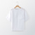 levne pánské lněné košile-100% len Přední kapsa Pánské Košile plátěná košile Černá Bílá Krátký rukáv Bez vzoru Tričkový Léto Venkovní Denní Oblečení
