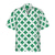 cheap Men&#039;s Printed Shirts-Four Leaf Clover Casual Men&#039;s Shirt Daily Wear Going out Weekend Autumn / Fall Cuban Collar Short Sleeves Green S, M, L 4-Way Stretch Fabric Shirt St. Patrick