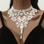 voordelige Accessoires en meer-ketting kant choker ketting punk&amp;amp;gotische legering voor disco cosplay carnaval dames kostuum sieraden mode sieraden