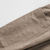 Недорогие льняные брюки-100% лен Муж. Льняные брюки Штаны Кулиска Эластичная талия Прямая нога Полотняное плетение Комфорт Дышащий Повседневные Праздники Мода Классический Черный Коричневый