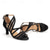cheap Latin Shoes-Women&#039;s Latin Shoes Prom Professional Rumba Suede Shoes Heel Solid Color High Heel Peep Toe Buckle Adults&#039; Black
