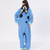 billige Dyrekostyme-Kigurumi-pysjamas Fancy kostyme Nattøj Dyremønster Flere Kostymer Hund Varm Ett Stykke Behagelig Voksne Unisex Damer og Herrer Halloween Karneval Fest Ytelse homewear Kle deg opp