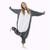cheap Kigurumi Pajamas-Adults&#039; Animal Nightwear Onesie Costume Shark Onesie Pajamas Kigurumi Pajamas Funny Costume For Men and Women Christmas Carnival Cartoon
