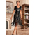 economico Abiti degli anni '20-set con vestito stile flapper fascia con piume guanti lunghi da opera collana orecchini bocchino bocchino da donna anni '20 ruggenti anni '20 ragazza flapper abiti da cocktail in maschera costume del