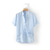 economico camicie di lino da uomo-100% lino Per uomo Camicia camicia di lino Nero Bianco Blu Manica corta Liscio Colletto Estate Esterno Giornaliero Abbigliamento