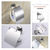 baratos Conjunto de acessórios de casa de banho-conjunto de acessórios de banheiro barra de toalha suporte de papel higiênico novo design adorável criativo contemporâneo tradicional aço inoxidável metal de baixo carbono 1 unidade - banheiro único
