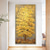 cheap Floral/Botanical Paintings-Oil Painting Hand Painted Horizontal Abstract Landscape Modern Rolled Canvas (No Frame)