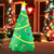 cheap Christmas Lights-8FT Inflatable Christmas Tree Yard Decoration with LED Lights Outdoor Indoor Blow-Up Xmas Decor for Patio Lawn