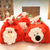 cheap Santa Hat &amp; Accessories-Christmas decorations gift bags elderly plush tote bags children&#039;s safety fruit bags gifts apple tote bags for Christmas Gifts