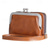 cheap Card Holders &amp; Cases-2023 Women New Retro Genuine Leather Rivet Short Wallet Zipper Coin Card Holder Female Coin Clutch Wallets Purse Money Bag