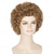 cheap Historical Wigs-Women Short Curly Wig Strawberry Blonde Brown Cosplay Party Wig Halloween Wigs