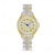 abordables Relojes de Cuarzo-Reloj de pulsera reloj de cuarzo para mujer cristal de diamante completo cuarzo analógico brillo moda lujo bling pulsera de diamantes de imitación acero inoxidable