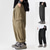 cheap Cargo Pants-Men&#039;s Cargo Pants Cargo Trousers Techwear Pocket Drawstring Elastic Waist Plain Comfort Breathable Outdoor Daily Going out Fashion Casual Black Brown