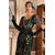 economico Abiti degli anni '20-set con vestito stile flapper fascia con piume guanti lunghi da opera collana orecchini bocchino bocchino da donna anni '20 ruggenti anni '20 ragazza flapper abiti da cocktail in maschera costume del