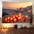 cheap Wedding-Wedding Decorations Backdrop Photograph Wall Hanging Large Tapestry Art Mural Decor Blanket Curtain Home Bedroom Living Room Decoration Santorini Proposal