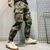 preiswerte Cargohosen-Herren Cargohose Cargohosen Cargohose Camo-Hosen Tasche Tarnfarben Komfort Atmungsaktiv Outdoor Täglich Ausgehen Modisch Brautkleider schlicht Armeegrün Grün