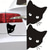cheap Car Stickers-2pcs Car Black Cat Peeking Sticker Funny Vinyl Decal Car Styling Decoration Accessories Auto Exterior Decor For Car