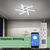 economico Lampade da soffitto-plafoniera a led con 4 teste Plafoniera a 6 teste che può emettere luce nella parte inferiore adatta per camere da letto ristoranti sale studio camere per gli ospiti e sale di ricevimento ac220v ac110