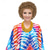 cheap Historical Wigs-Women Short Curly Wig Strawberry Blonde Brown Cosplay Party Wig Halloween Wigs