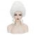 cheap Historical Wigs-White Victorian Wig for Rococo Baroque Costume 18th Century Baroque Wig Hair Fluffy Vintage Beehive Silver Queen Court Wig Heat Resistant Women Carnival Party Dress Costume Wig Halloween Wigs