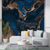 abordables Papiers peints-Fonds d&#039;écran cool papier peint bleu papier peint abstrait marbre revêtement mural autocollant peler et coller amovible PVC/vinyle matériau auto-adhésif/adhésif requis décoration murale pour salon