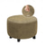 cheap Ottoman Cover-Round Velvet Ottoman Cover Folding Storage Stool Furniture Protector Soft Slipcover with Elastic Bottom Ottoman Cover