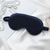 cheap Home Wear-Luxury Satin Eye Mask with Elastic Strap for Sleeping, Eye Sleep Shade Cover, Blocks Light Reduces Puffy Eyes