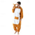 abordables Disfraz de Animal-Disfraz de carnaval 2026 Pijamas Kigurumi Disfraz de lujo Vestimenta Nocturna Animal Canguro Dibujos Cálido Disfraz divertido Confortable Adulto Unisexo Hombre y mujer Navidad Víspera de Todos los