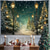 cheap Landscape Tapestry-Tree Golden Street Hanging Tapestry Wall Art Large Tapestry Mural Decor Photograph Backdrop Blanket Curtain Home Bedroom Living Room Decoration