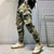 preiswerte Cargohosen-Herren Cargohose Cargohosen Cargohose Camo-Hosen Tasche Tarnfarben Komfort Atmungsaktiv Outdoor Täglich Ausgehen Modisch Brautkleider schlicht Armeegrün Grün