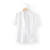 Недорогие мужские льняные рубашки-100% лен Муж. Рубашка льняная рубашка Черный Белый Синий С короткими рукавами Полотняное плетение Воротничок Лето на открытом воздухе Повседневные Одежда