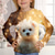 abordables Animales 3D de Chica-Chica 3D Perro Camiseta Camisas Manga Larga Impresión 3D Otoño Invierno Activo Moda Estilo lindo Niños 3-12 años Cuello Barco Exterior Casual Diario Ajuste regular