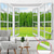 cheap Landscape Tapestry-Double Window View Hanging Tapestry Wall Art Large Tapestry Mural Decor Photograph Backdrop Blanket Curtain Home Bedroom Living Room Decoration